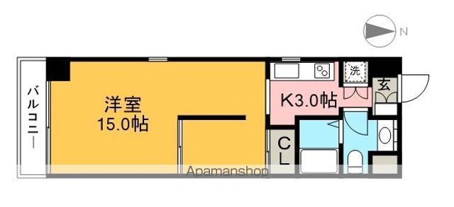ＡＬＣＯー２ 405号室 間取り