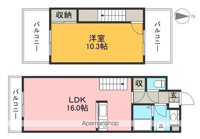 ＡＬＣＯー２ 901号室 間取り