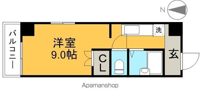 マーガレットパレス 307号室 間取り