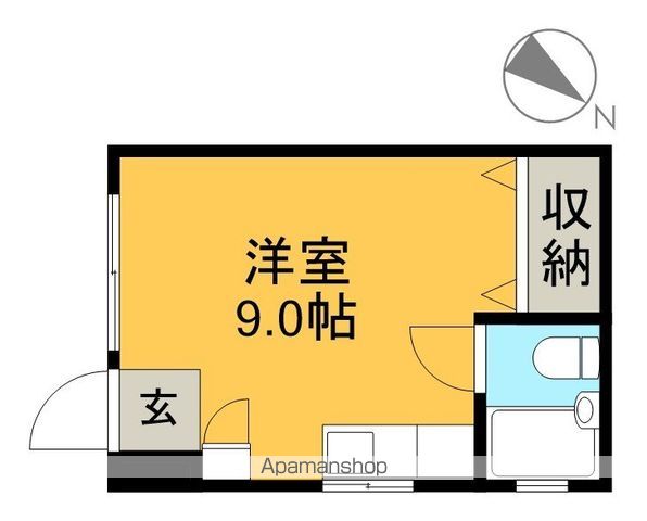 レッドハットⅡ 101号室 間取り