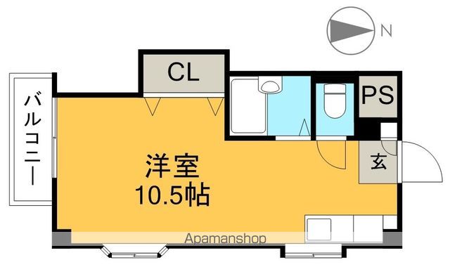 ブルーメンヴォーヌン 201号室 間取り