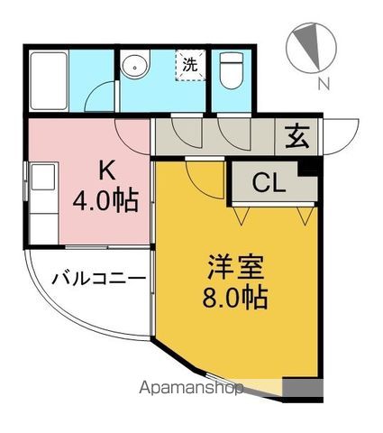 パル・ボナール 301号室 間取り