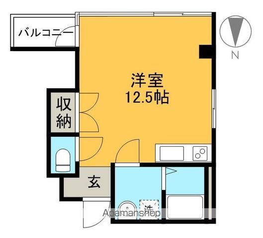 下島ハイツ 302号室 間取り