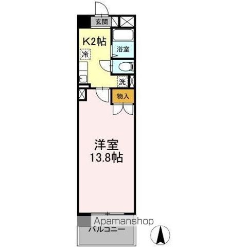 スカイパーク北本町 103号室 間取り