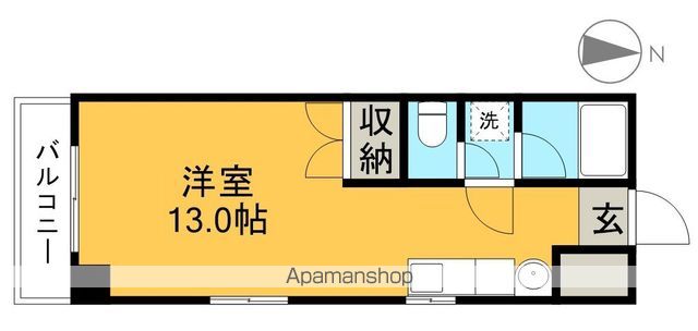 ストーク天神 202号室 間取り