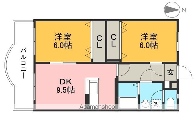エスペランサ　Ⅰ 間取り図