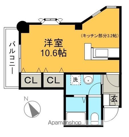 メゾンＳＥＩ 303号室 間取り