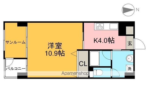 ＨＡＲＩＭＡＹＡ　ＳＴＡＹ&rsquo;Ｓ 303号室 間取り