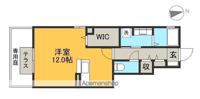 メゾン・シャローム 105号室 間取り