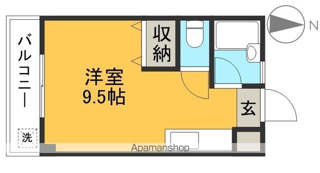 コーポＭＩＫＩ　Ⅰ 223号室 間取り