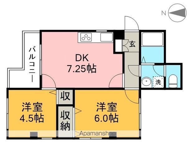 ラ・ヴェール寿 303号室 間取り
