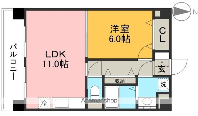 グランドール百石Ⅰ 103号室 間取り