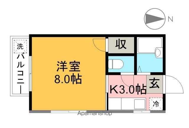 ハイツいまいⅡ 102号室 間取り