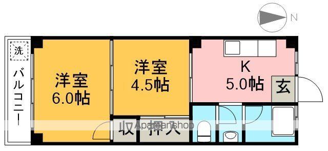 吾反田 間取り図