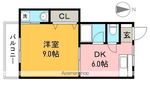 ドリームハウス 312号室 間取り