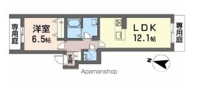 ベレオ　チェラーグⅡ 103号室 間取り