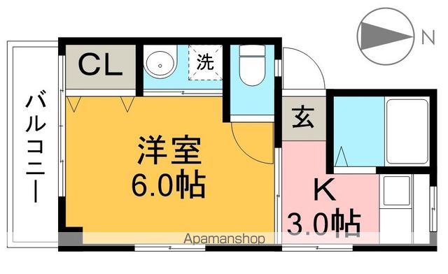 渡辺ビル 301号室 間取り