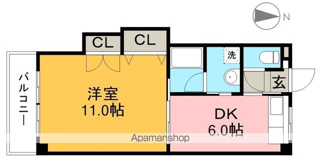 ドリームハウス２ 308号室 間取り