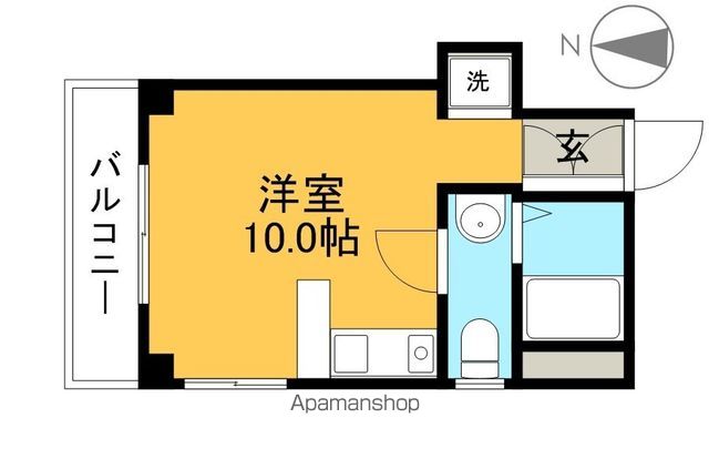 メゾン・シャトーレⅡ 303号室 間取り
