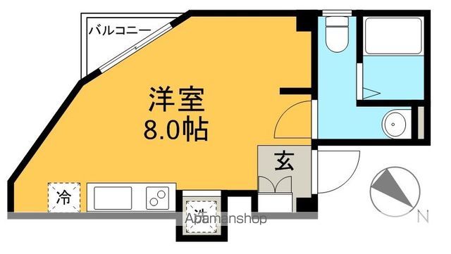メゾン・シャトーレⅡ 401号室 間取り