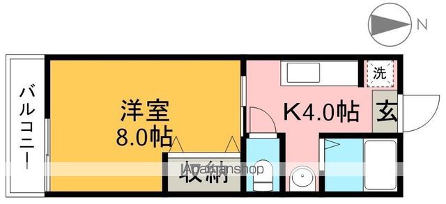 メゾンあおい 306号室 間取り