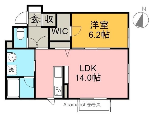 シャーメゾン　莉Ⅰ 103号室 間取り