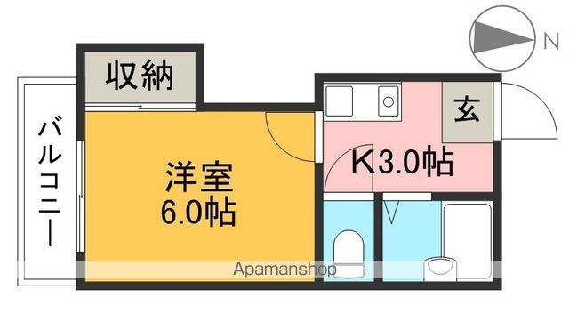 ロフト・ハウス・マツオカ 302号室 間取り