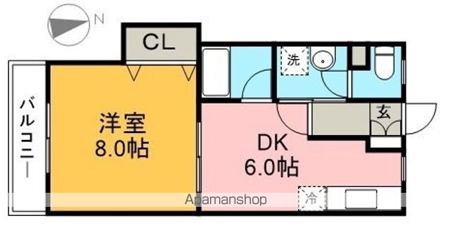 パールハイツ 311号室 間取り