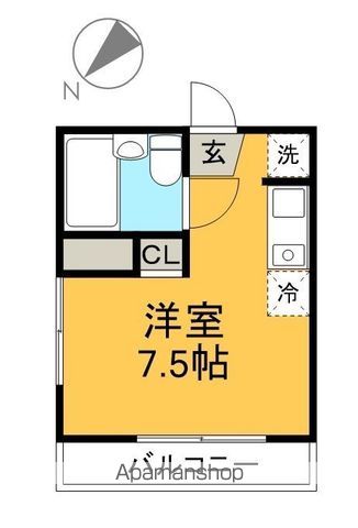ＲＯＯＭ 106号室 間取り