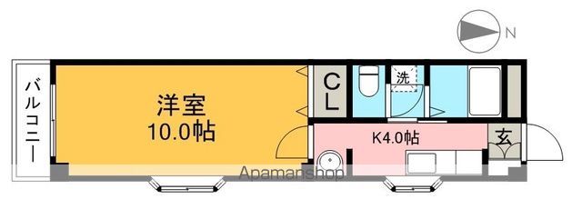 エスポアール 301号室 間取り