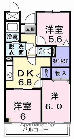 ソレイユ神田 306号室 間取り