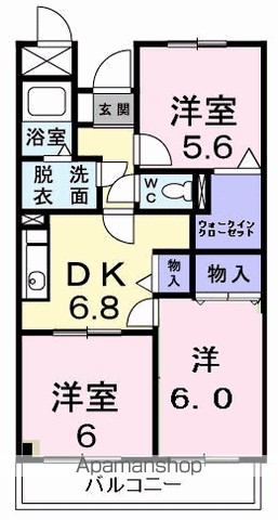 ソレイユ神田 306号室 間取り