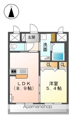 フェニックス　スウィート 202号室 間取り