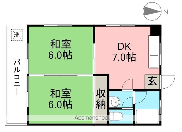ハイツセピア 301号室 間取り