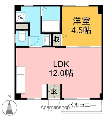 Ｎｅｏ　Ｈａｒｉｍａｙａ 302号室 間取り