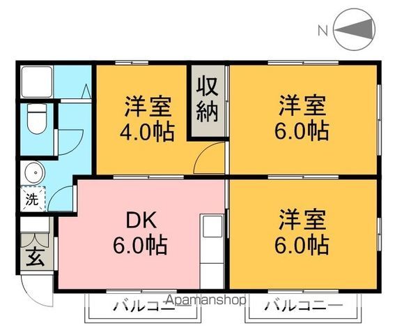 メゾンＲ 101号室 間取り