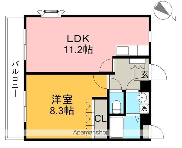 ベイサイドパレス横浜 205号室 間取り
