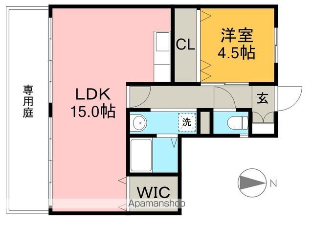 アバン寿 101号室 間取り