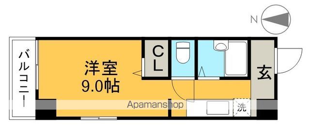 マーガレットパレス 505号室 間取り