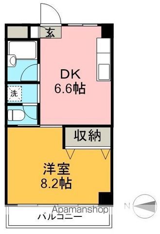 池本マンション 203号室 間取り