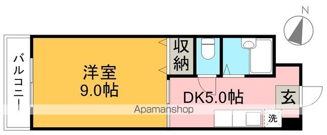 リバープールＳＰ 203号室 間取り
