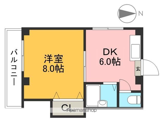 フレグランスみなみ３ 302号室 間取り