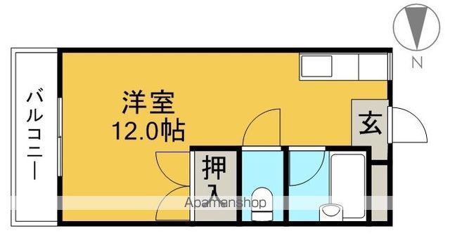 ベルデン朝倉 103号室 間取り