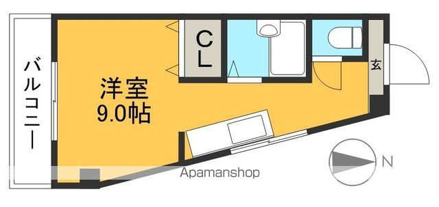 フレグランスみなみ３ 201号室 間取り