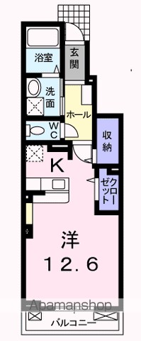 ヴィオラ　Ｙ．Ｋ 102号室 間取り