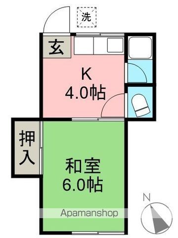 ブルーハイツ一宮東町 202号室 間取り