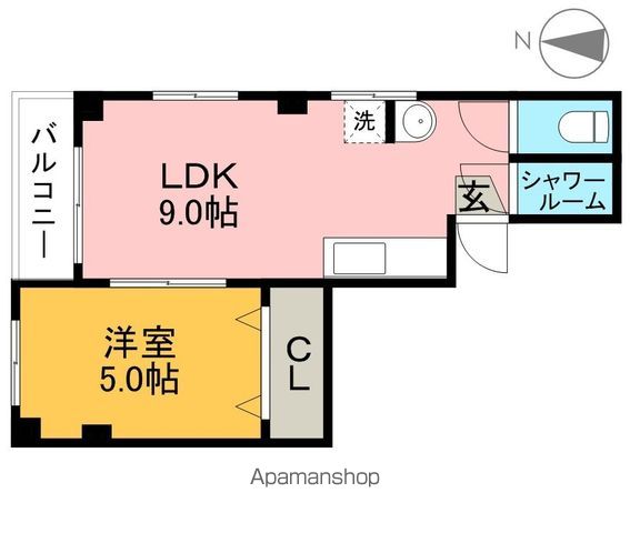 Ａｓｔａｒｔｅ　ＨＡＲＩＭＡＹＡⅢ 302号室 間取り
