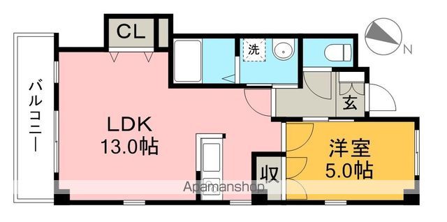 メゾン・メルシ 201号室 間取り
