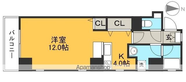 リフュージュ・Ｎ 701号室 間取り