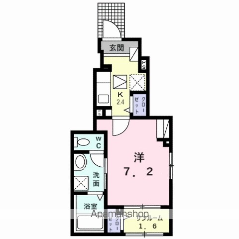 セレーナ 101号室 間取り